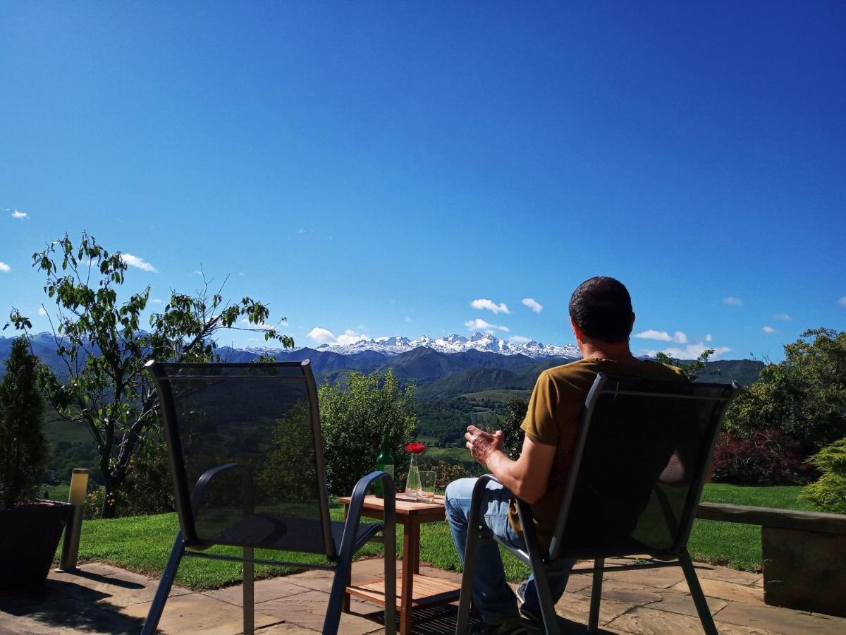 Heredad De La Cueste Llenin Bagian luar foto