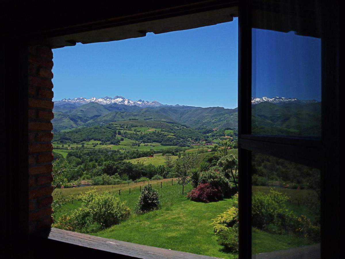 Heredad De La Cueste Llenin Bagian luar foto